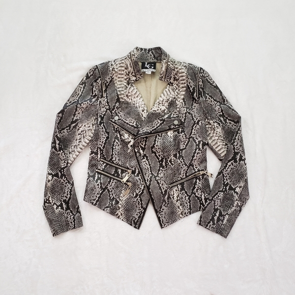 Michael Kors Jackets & Blazers - Lena Gabrielle | Snakeskin Jacket